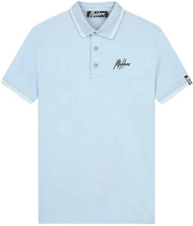 Malelions Signature polos lichtblauw Herenlions , Blue , Heren - L,M,S