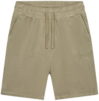 Malelions Signature Towelling Shorts Groen Herenlions , Green , Heren - Xl,L,M,S