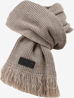 Malelions Sjaal KNITTED SCARF bruin - 1 Maat