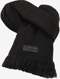 Malelions Sjaal KNITTED SCARF zwart - 1 Maat