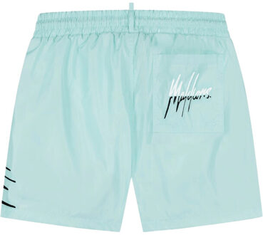 Malelions Split swim short - maat M Blauw