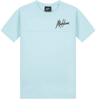 Malelions Sport counter t-shirt Blauw - 128