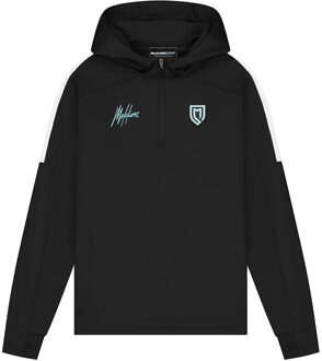 Malelions Sport Fielder Hoodie MS1-AW23-07-924 Zwart maat