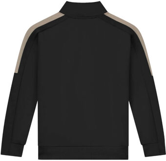 Malelions Sport fielder quarter zip top Zwart