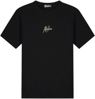 Malelions Striped Signature Shirt Heren