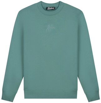 Malelions Striped Signature Sweater Heren