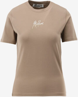 Malelions T-shirt KIKI T-SHIRT bruin - M