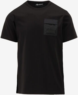 Malelions T-shirt NYLON POCKET T-SHIRT zwart - S;M