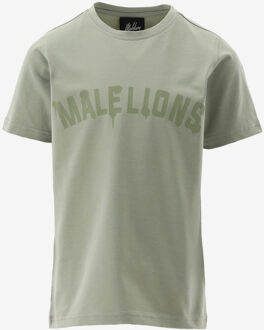 Malelions T-shirt PAINT T-SHIRT khaki - 176/16J;128/8J