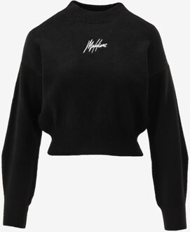 Malelions Trui KNIT SWEATER zwart - XS