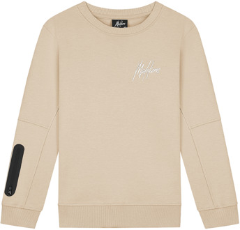 Malelions winter sweater jongens - khaki groen - Sport Counter - Maat 128