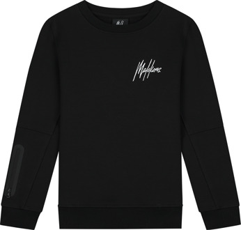 Malelions winter sweater jongens - zwart - Sport Counter - Maat 140