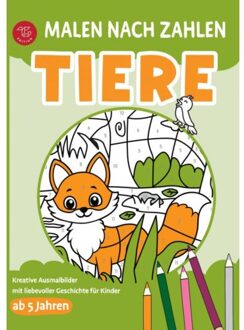Malen Nach Zahlen Für Kinder - Tiere - Nora Fichtland
