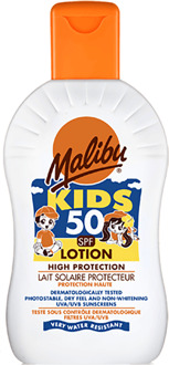 MALIBU Kids Zonnebrandcrème - 200 ml (SPF 50)