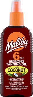 MALIBU Zonnebrandcrème Malibu Bronzing Tanning Oil Coconut SPF6 200 ml