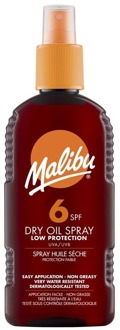 MALIBU Zonnebrandcrème Malibu Dry Oil Spray SPF6 200 ml