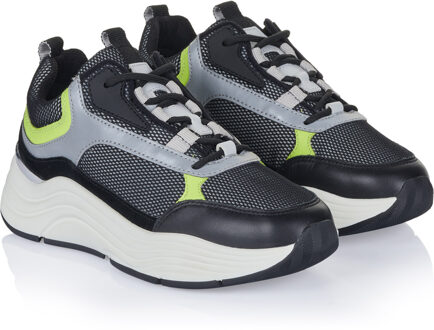 Mallet-schoenen Zwart/Donkergrijs