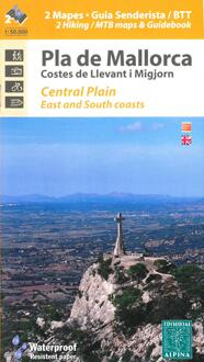 Mallorca Central Plain-East+South Coast Hiking and MTB Map a