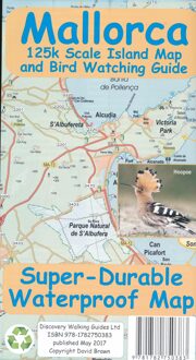 Mallorca Super-Durable Map and Bird Watching Guide