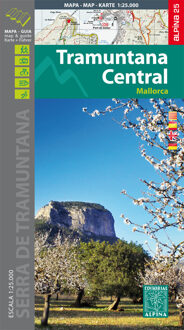 Mallorca -Tramuntana Central GR11 Map and Hiking Guide