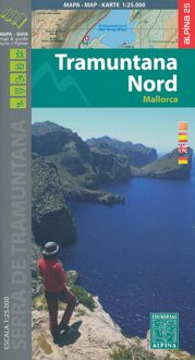 Mallorca -Tramuntana Norte GR11 map and hiking guide