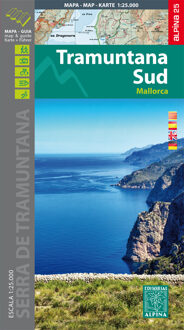 Mallorca -Tramuntana Sud map and hiking guide