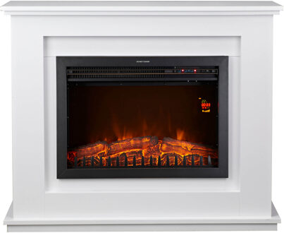 Malmo Fireplace Elektrische kachel Wit