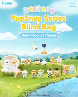 Maltese PupSnap Blind Bag Mini Figures 3 cm Assortment (16)