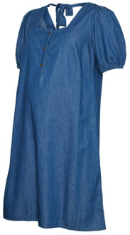 Mama Licious mamalicious Verpleegkundige jurk MLVIBB LIA Medium Blauw Denim - XL