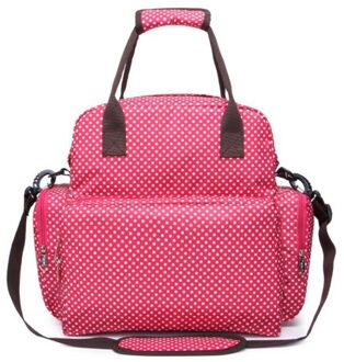 Mama Luiertas Rugzak Grote Capaciteit Baby Tassen voor Kinderwagen Kinderwagen Accessoires Tote Luierzakken roze