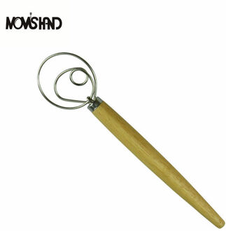 Mamma Hand 13 Inch Originele Deense Deeg Rvs Nederlandse Stijl Brood Deeg Garde Voor Gebak Pizza