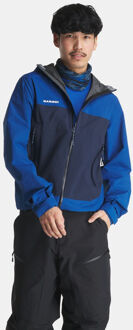 Mammut Crag Hardshell Regenjas Blauw - 3XL