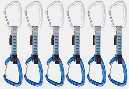 Mammut Crag Wire 10 cm Indicator 6-Pack Quickdraws Wit - One size