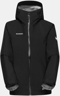 Mammut Crater Light Hooded Hardshell Dames Zwart - M