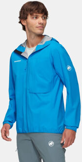 Mammut Ducan Light Hooded Hardshell Jas Blauw