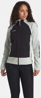 Mammut Massone ML Hooded Fleecevest Dames Grijs - S