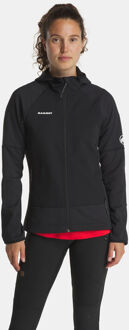 Mammut Massone ML Hooded Fleecevest Dames Zwart