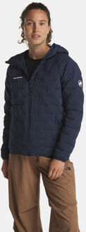 Mammut Sender Hooded Isolatiejas Dames Blauw - L