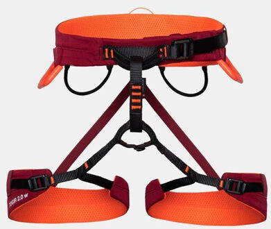 Mammut Togir 2.0 3 Slide Harness Klimharnas Dames Rood - L