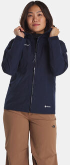 Mammut Treeline Hooded Hardshell Jas Dames Blauw - S