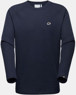 Mammut Waffle Longsleeve Shirt Blauw - M