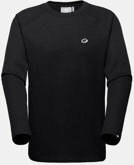 Mammut Waffle Longsleeve Shirt Zwart - M