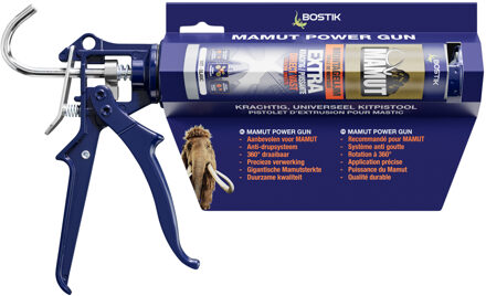 Mamut Krachtig Universeel Kitpistool | 360° draaibaar | Blauw - 30632070