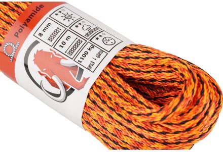 Mamutec Hoogwaardig Touw Paraloc - Polyamide - Uv-bestendig - 8mm X 10m - Assorti