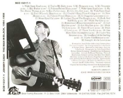 Man In Black '54-'58