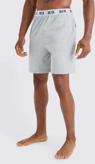 Man Loungewear Shorts, Grey