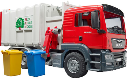 MAN TGS vuilniswagen zijlader