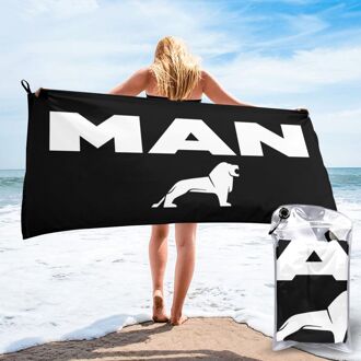 Man Vrachtwagen Bus Vrachtwagen Driver Verschillende Maten Kleuren Lente Betere Interessante Swag Kleur Homme Strand Badhanddoek 160 x 80cm