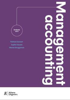 Management accounting - Patricia Everaert, Sophie Hoozée, Werner Bruggeman (ISBN: 9789083449135)