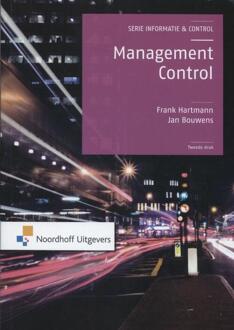 Management control - Boek Frank Hartmann (9001817823)